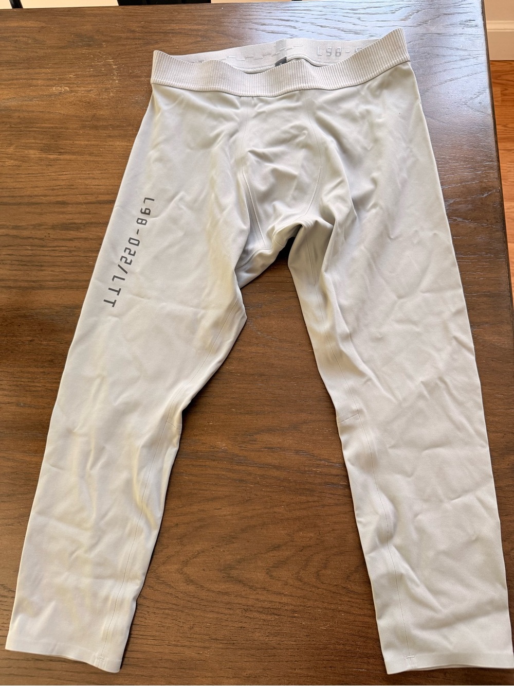 lululemon athletica Light Gray High-Waist Leggings